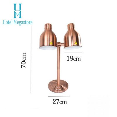 kích thước đèn hâm thức ăn