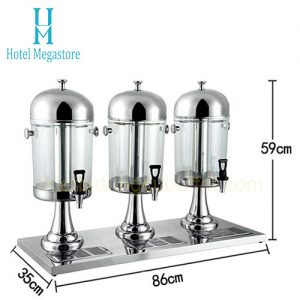 bình nước trái cây 3 ngăn Hotel Megastore