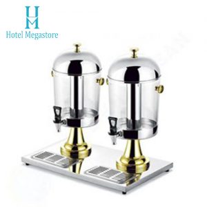 bình nước trái cây vàng 2 ngăn