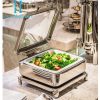 Nồi hâm buffet vuông YUFEH nắp kiếng