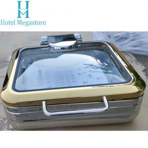 nồi hâm buffet hình chũ nhật yufeh chính hãng