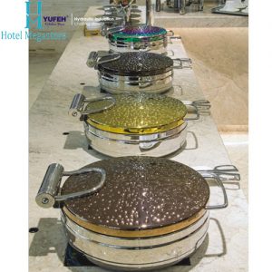 nồi hâm buffet yufeh mạ vàng