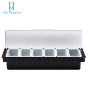Khay đựng toping 6 ngăn