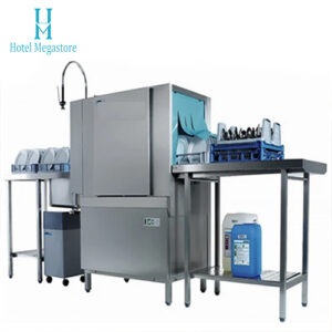 Máy rửa bát băng chuyền Dolphin
